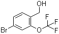 结构式 CAS# 220996-81-6, 4-溴-2-三氟甲氧基苄醇