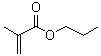 structure of CAS# 2210-28-8, Propyl methacrylate;NSC 32624; Propyl 2-methyl-2-propenoate; Propyl 2-methylacrylate