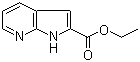 Ethyl 1H-pyrrolo[2,3-b]pyridine-2-carboxylate molecular structure (CAS 221675-35-0)