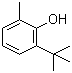 structure of CAS# 2219-82-1, 2-tert-Butyl-6-methylphenol;6-tert-Butyl-o-cresol; 2-(1,1-Dimethylethyl)-6-methylphenol; 6-tert-Butyl-2-methylphenol; 6-tert-Butyl-o-methylphenol; 6-tert-Butyl-2-cresol; 2-Methyl-6-tert-butylphenol