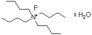 structure of CAS# 22206-57-1, Tetra-n-butylammonium fluoride hydrate