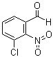 structure of CAS# 22233-52-9, 3-Chloro-2-nitrobenzaldehyde
