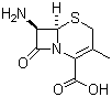 structure of CAS# 22252-43-3, 7-Amino-3-methyl-3-cephem-4-carboxylic acid;7-Aminodeacetoxycephalosporanic ccid; (6R-trans)-7-amino-3-methyl-8-oxo-5-thia-1-azabicyclo[4.2.0]oct-2-ene-2-carboxylic acid; 7-ADCA