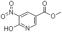 structure of CAS# 222970-61-8, Methyl 6-hydroxy-5-nitronicotinate;Methyl 6-hydroxy-5-nitropyridine-3-carboxylate; 6-Hydroxy-5-nitropyridine-3-carboxylic acid methyl ester