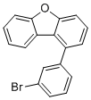 structure of CAS# 2229864-78-0, 1-(3-Bromophenyl)dibenzo[b,d]furan