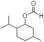 甲酸薄荷酯分子结构 (CAS 2230-90-2)