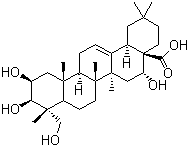 Polygalacic acid molecular structure (CAS 22338-71-2)