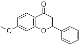 structure of CAS# 22395-22-8, 7-Methoxyflavone;7-Methoxy-2-phenyl-4H-benzopyran-4-one
