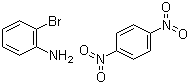 2-Bromobenzenamine compd. with 1,4-Dinitrobenzene molecular structure (CAS 22396-40-3)