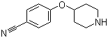 structure of CAS# 224178-67-0, 4-(4-Piperidinyloxy)benzonitrile;4-(4-Cyanophenoxy)piperidine