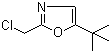 5-tert-Butyl-2-(chloromethyl)oxazole molecular structure (CAS 224441-73-0)