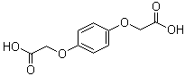 Hydroquinone-O,O'-diacetic acid molecular structure (CAS 2245-53-6)
