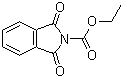 structure of CAS# 22509-74-6, N-Carbethoxyphthalimide;Ethyl phthalimidocarboxylate; Ethyl 1,3-dioxo-2-isoindolinecarboxylate; Ethyl 1,3-dihydro-1,3-dioxo-2H-isoindole-2-carboxylate; N-Ethoxycarbonylphthalimide