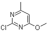 结构式 CAS# 22536-64-7, 2-氯-4-甲氧基-6-甲基嘧啶