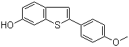 结构式 CAS# 225648-21-5, 2-(4-甲氧基苯基)苯并噻吩-6-醇