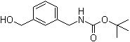 结构式 CAS# 226070-69-5, [3-(羟基甲基)苄基]氨基甲酸叔丁酯