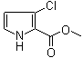 structure of CAS# 226410-00-0, 3-Chloro-1H-pyrrole-2-carboxylic acid methyl ester