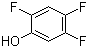 2,4,5-Trifluorophenol molecular structure (CAS 2268-16-8)