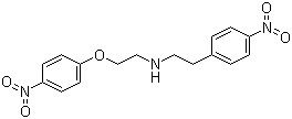 结构式 CAS# 226992-13-8, 4-硝基-N-[2-(4-硝基苯氧基)乙基]苯乙胺
