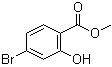 structure of CAS# 22717-56-2, 4-Bromo-2-hydroxybenzoic acid methyl ester;Methyl 4-bromo-2-hydroxybenzoate