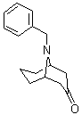 structure of CAS# 2291-58-9, 9-Benzyl-9-azabicyclo[3.3.1]nonan-3-one;N-Benzylnorpseudopelletierine