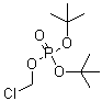 结构式 CAS# 229625-50-7, 磷酸二叔丁酯氯甲基酯