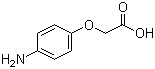 结构式 CAS# 2298-36-4, (4-氨基苯氧基)乙酸