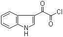 结构式 CAS# 22980-09-2, 吲哚-3-乙醛酰氯