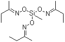 Methyltris(methylethylketoxime)silane molecular structure (CAS 22984-54-9)
