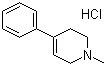 structure of CAS# 23007-85-4, 1-Methyl-4-phenyl-1,2,3,6-tetrahydropyridine hydrochloride;23007-85-4