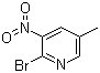 structure of CAS# 23056-46-4, 2-Bromo-5-methyl-3-nitropyridine