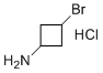 structure of CAS# 2306247-09-4, trans-3-Bromocyclobutanamine hydrochloride
