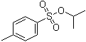structure of CAS# 2307-69-9, 4-Methylbenzenesulfonic acid 1-methylethyl ester;Isopropyl p-methylbenzenesulfonate; Isopropyl p-toluenesulfonate; Isopropyl p-tosylate; Isopropyl tosylate; Toluene-4-sulfonic acid isopropyl ester
