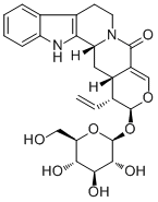 结构式 CAS# 23141-27-7, 喜果苷