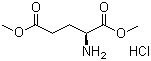 L-Glutamic acid dimethyl ester hydrochloride molecular structure (CAS 23150-65-4)