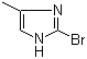 structure of CAS# 23328-88-3, 2-Bromo-4-methyl-1H-imidazole
