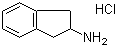 structure of CAS# 2338-18-3, 2-Aminoindan hydrochloride;2-Indanamine hydrochloride