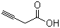 3-丁炔酸分子结构 (CAS 2345-51-9)