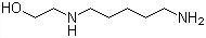 N-(2-Hydroxyethyl)-1,5-pentanediamine molecular structure (CAS 23545-30-4)