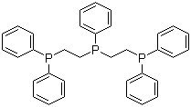 structure of CAS# 23582-02-7, Triphos;Phenylbis(diphenylphosphinoethyl)phosphine; Bis[2-(diphenylphosphino)ethyl]phenylphosphine;