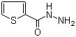 2-Thiophenecarboxylic acid hydrazide molecular structure (CAS 2361-27-5)