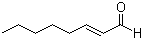 2-Octenal molecular structure (CAS 2363-89-5)