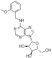 N6-(2-Methoxybenzyl)adenosine molecular structure (CAS 23660-98-2)