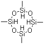 2,4,6,8-四甲基环四硅氧烷分子结构 (CAS 2370-88-9)