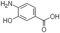 structure of CAS# 2374-03-0, 4-Amino-3-hydroxybenzoic acid;3-Hydroxy-4-aminobenzoic acid