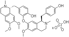Liensinine perchlorate molecular structure (CAS 2385-63-9)
