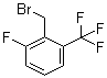 structure of CAS# 239087-08-2, 2-Fluoro-6-(trifluoromethyl)benzyl bromide;2-Bromomethyl-1-fluoro-3-trifluoromethylbenzene
