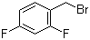 结构式 CAS# 23915-07-3, 2,4-二氟溴苄; 2,4-二氟苄溴; 2,4-二氟苄基溴