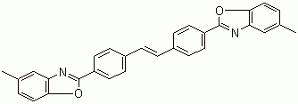 结构式 CAS# 2397-00-4, 4,4-双(5-甲基-2-苯并噁唑基)二苯乙烯; 荧光增白剂 OB-2