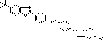 2,2'-(Vinylenedi-p-phenylene)bis[5-tert-butylbenzoxazole] molecular structure (CAS 2397-01-5)